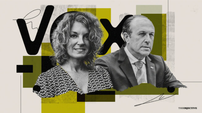 Vox indemniza con 8.600 euros a la pareja de su líder en Murcia tras colocarla en el consistorio