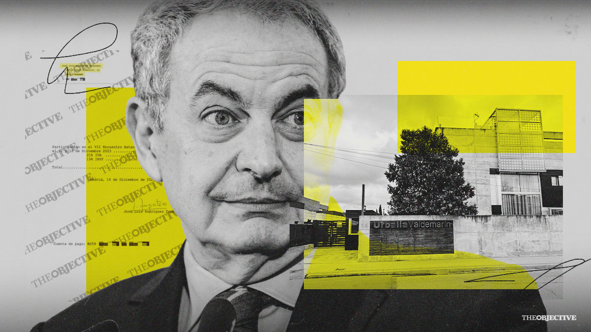 Zapatero usó en su factura de conferenciante la dirección del garaje de su urbanización