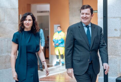 Ayuso pide a los castellanoleoneses que hagan a Sánchez sufrir «su enésima derrota»