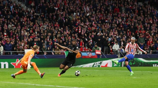 Manita del Atlético de Madrid gracias a los errores del portero del Tottenham