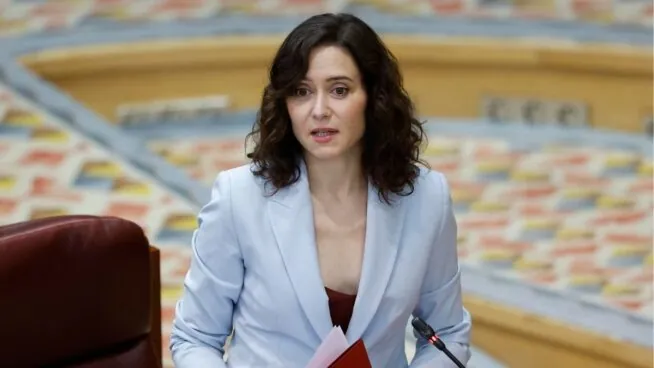 Ayuso apuesta por las «alianzas» con EEUU,  que es «el principal aliado militar» de Occidente