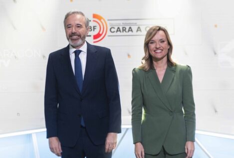 Azcón: «Creo que Pilar Alegría es físicamente más atractiva que María Jesús Montero»