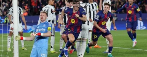 El Barça se da un festín de goles y fulmina al Newcastle para pasar a cuartos de Champions