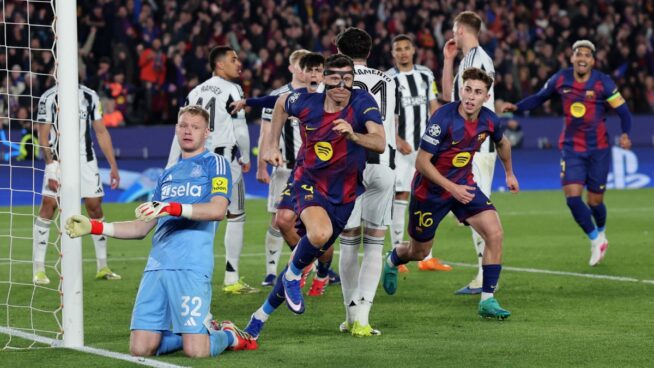 El Barça se da un festín de goles y fulmina al Newcastle para pasar a cuartos de Champions
