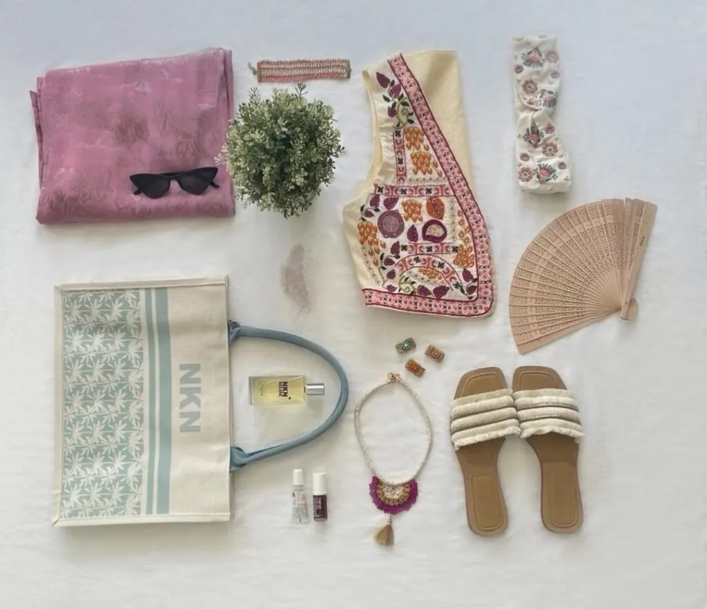 Bodegón con productos de la firma