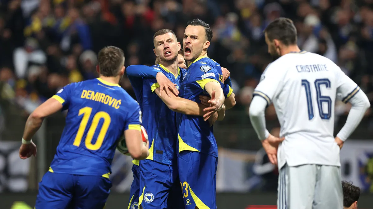 Batacazo de Italia: Bosnia deja a la ‘Azzurra’ sin Mundial por tercera vez consecutiva
