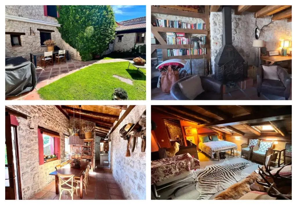 Las fotos de la casa de Adrados que vende la familia Pombo