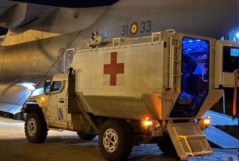 Evacuados por motivos médicos dos 'cascos azules' españoles de Líbano