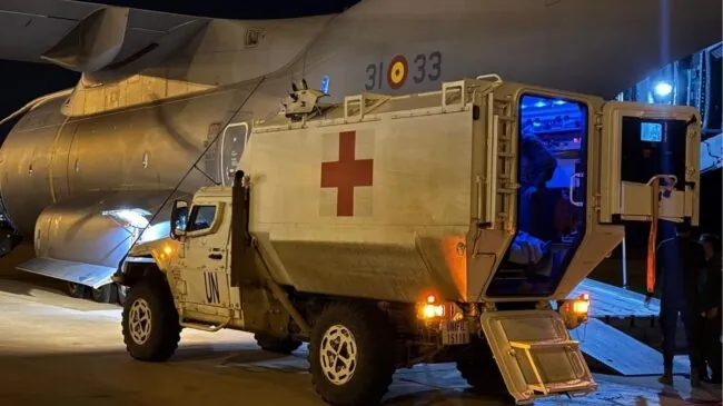 Evacuados por motivos médicos dos 'cascos azules' españoles de Líbano