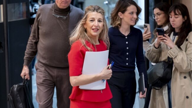 Yolanda Díaz respalda el envío de la fragata española a Chipre para reforzar la seguridad