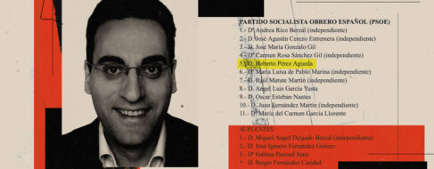 El abogado que conecta tres tramas fue en la lista del PSOE en el pueblo de Óscar López