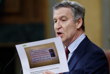 Feijóo define a Sánchez como «pacifista de pacotilla» con el mayor gasto militar