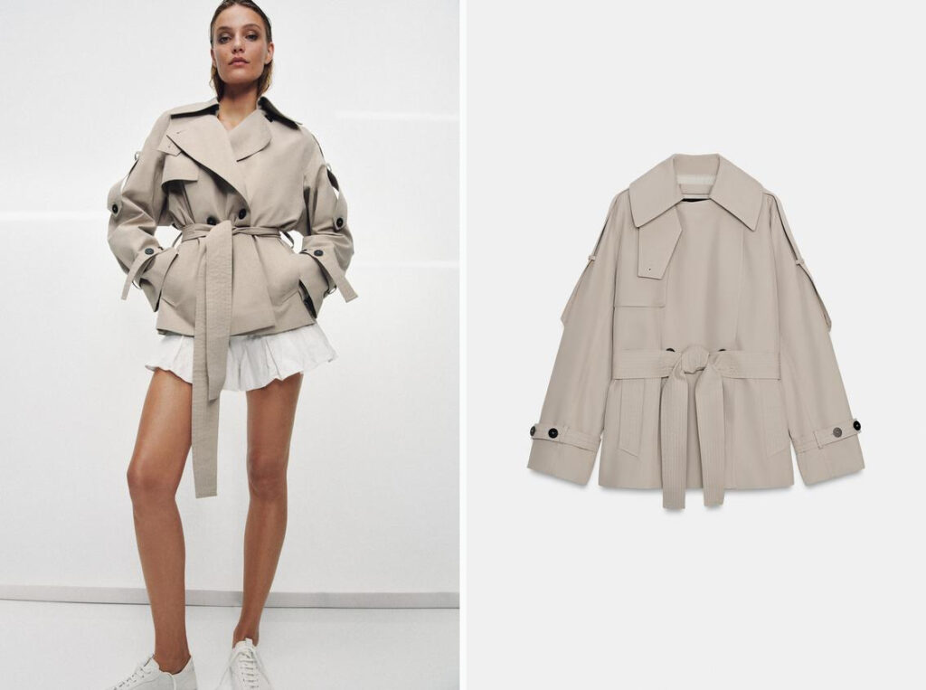 Trench impermeable de Zara. (PVP: 69.95€)