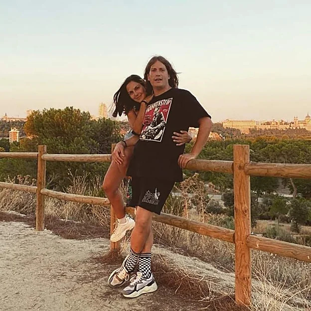 Grison y Raquel hace años