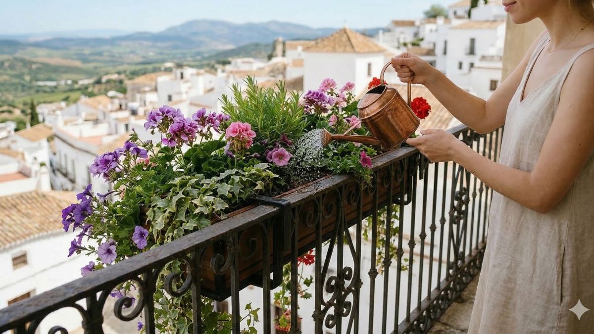 Cuidado al regar las plantas de tu terraza: la Ley te hace responsable directo si manchas la ropa del vecino o dañas el toldo de abajo