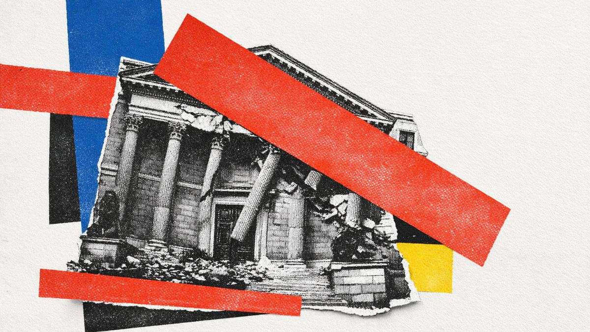 En lugar de presupuestos, el chantaje y la calle