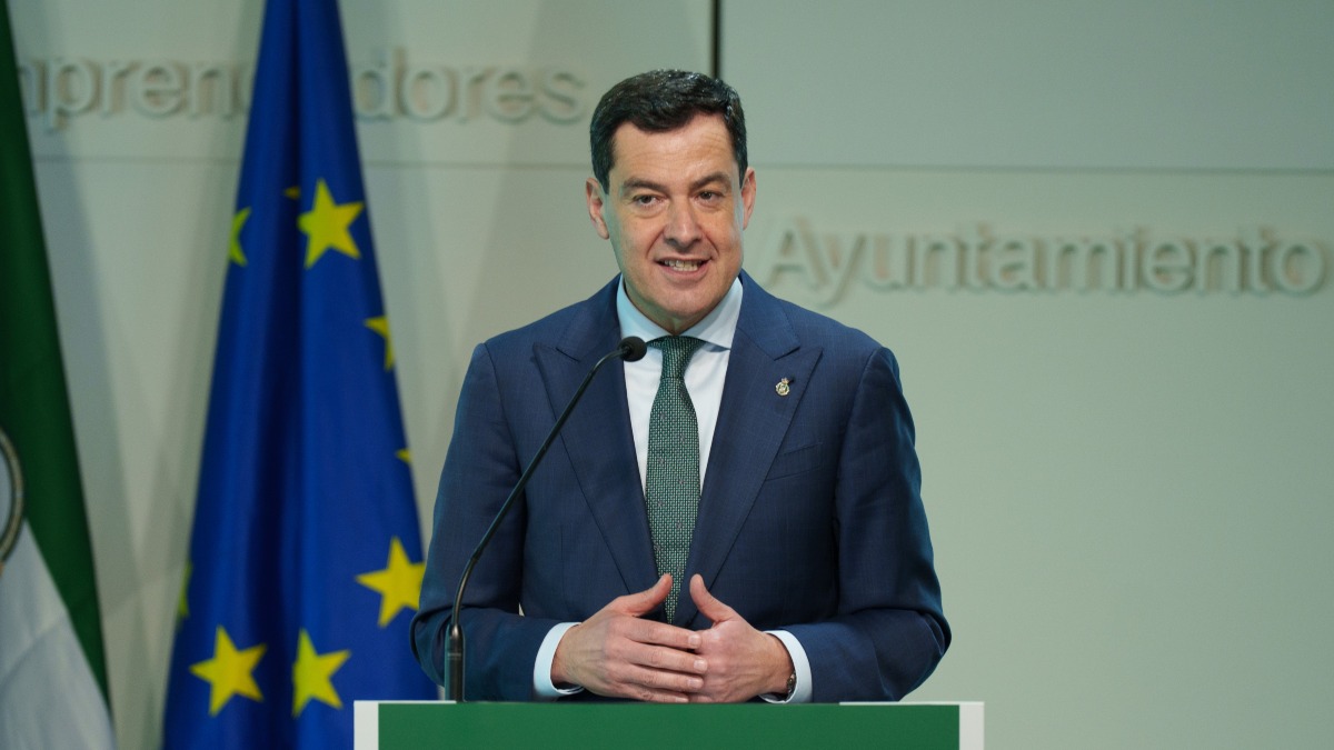 Juanma Moreno ve «nervioso» al PSOE por la convocatoria electoral y no percibe «repunte»