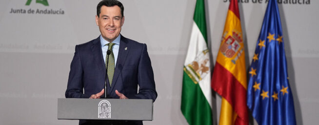 Juanma Moreno adelanta las elecciones en Andalucía al 17 de mayo