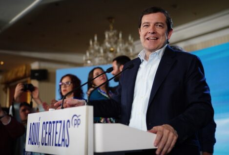 Mañueco afirma que no dialogará con los dirigentes del 'Sanchismo' de Castilla y León