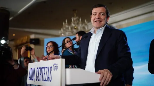 Mañueco afirma que no dialogará con los dirigentes del 'sanchismo' de Castilla y León