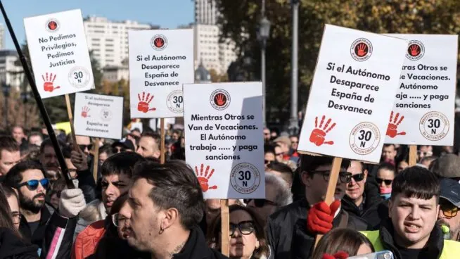 Los autónomos convocan movilizaciones en 40 ciudades, entre ellas Valladolid