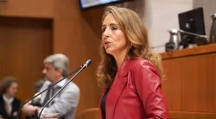 La 'popular' María Navarro, nueva presidenta de las Cortes de Aragón con la abstención de Vox