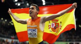 El español Mariano García, campeón del mundo de 1.500 metros en el Mundial de Atletismo