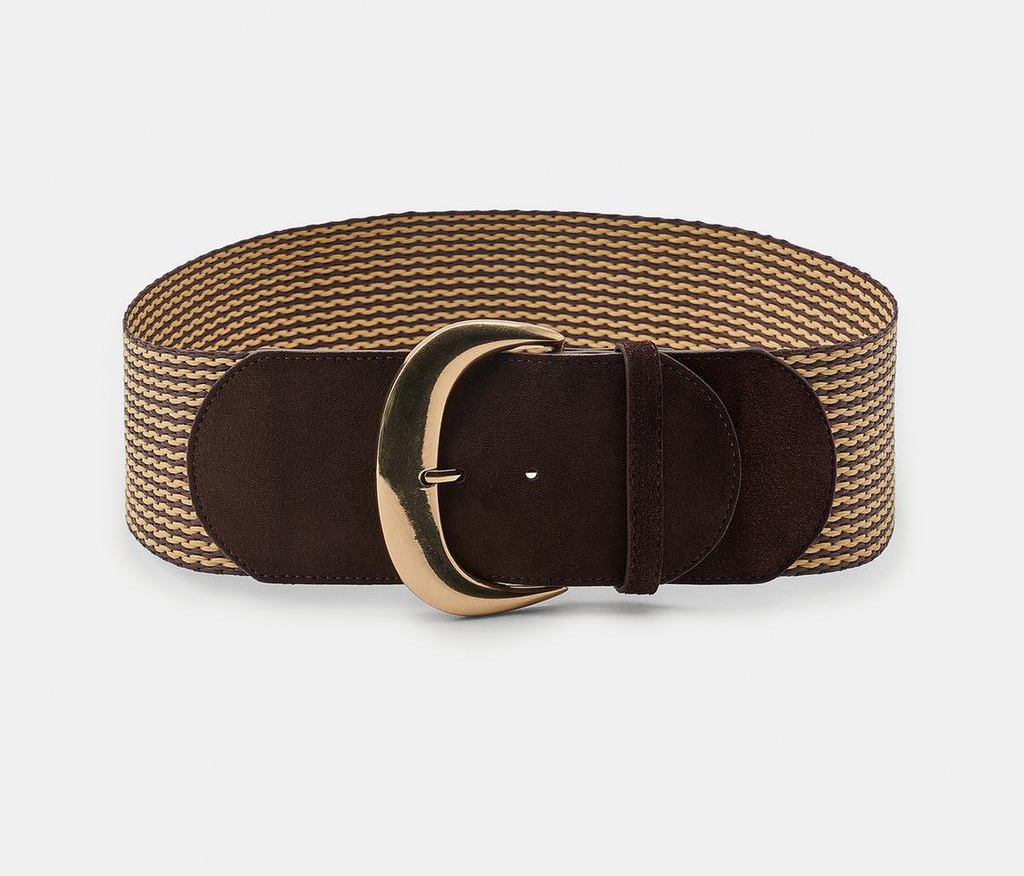 Cinturón ancho de Zara. (PVP: 22.95€)