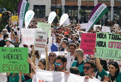 Los médicos inician su segunda semana de huelga para reclamar un Estatuto Marco propio