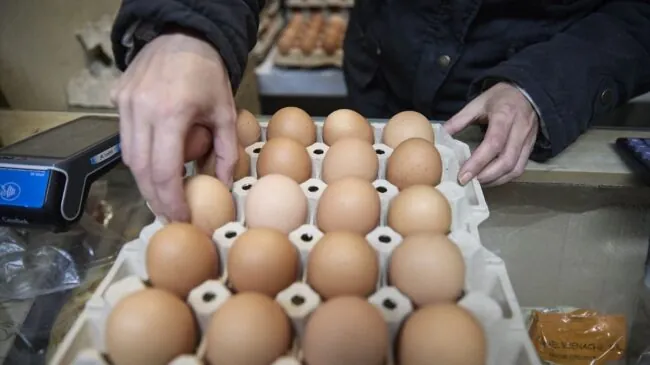 Los huevos y la ternera son los alimentos que más se encarecieron en marzo