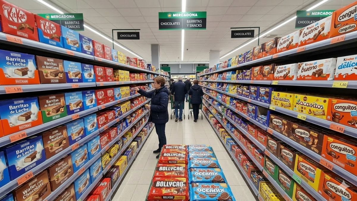 Adiós al Kinder Bueno; Mercadona lanza una ‘copia’ de cookies con chocolate que está triunfando: «Vale mucho la pena, le doy un 9/10»