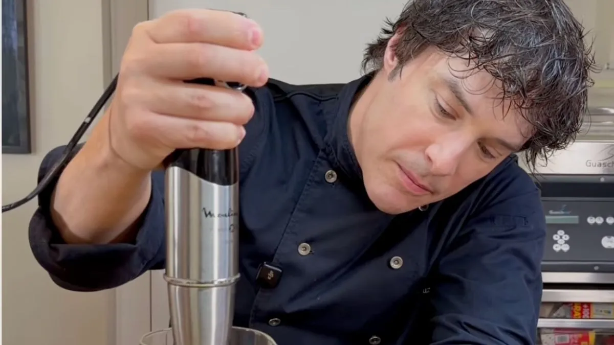 Jordi Cruz (47), chef: «Si se te corta la mahonesa puedes arreglarla empezando de cero y añadiendo 10 ml de agua»
