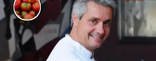 Fernando Canales Etxanobe, chef bilbaíno con estrella Michelin: «Hay un error que cometemos mucho con el tomate y es meterlo en la nevera»
