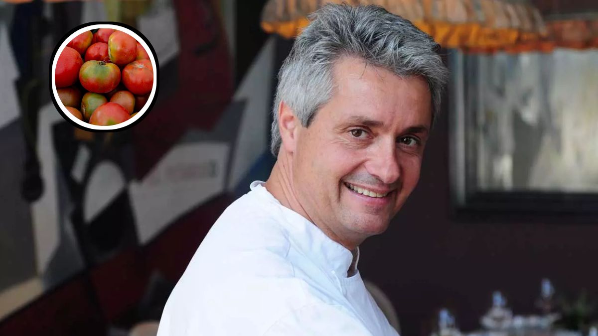 Fernando Canales Etxanobe, chef bilbaíno con estrella Michelin: «Hay un error que cometemos mucho con el tomate y es meterlo en la nevera»