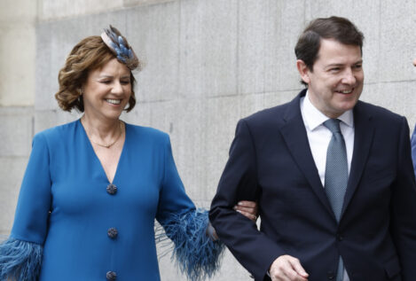 Fina, la discreta mujer de Mañueco e hija de un histórico del PP: «Solo quería decirte que te quiero»