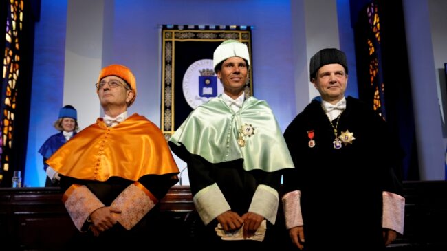 Rafa Nadal, investido doctor ‘honoris causa’ por la Universidad Politécnica de Madrid