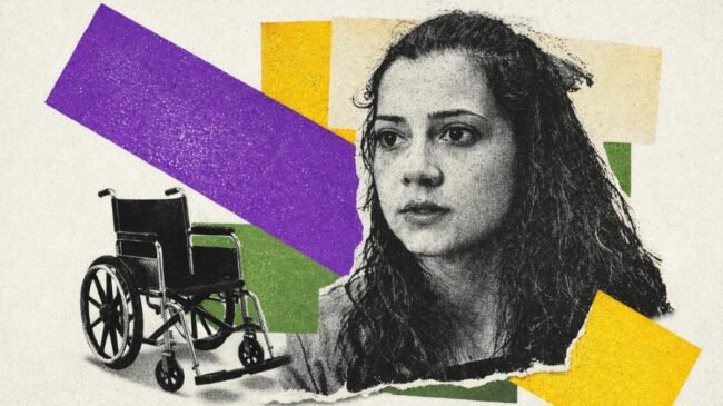 Noelia ayer, a las seis