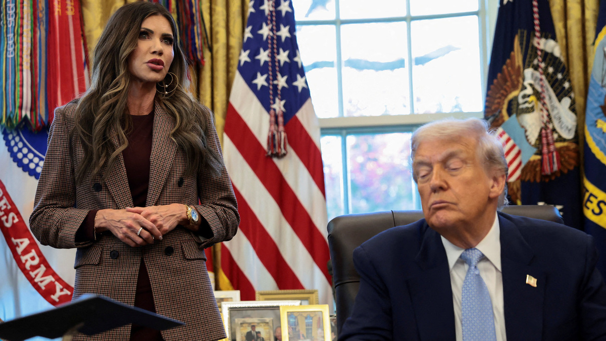 Trump cesa a la responsable de Seguridad Nacional por la crisis del ICE en Mineápolis