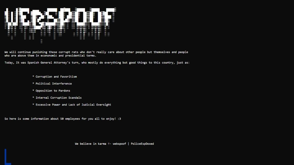 Ciberataque al corazón de la Fiscalía: en venta los datos de la fiscal general y Dolores Delgado
