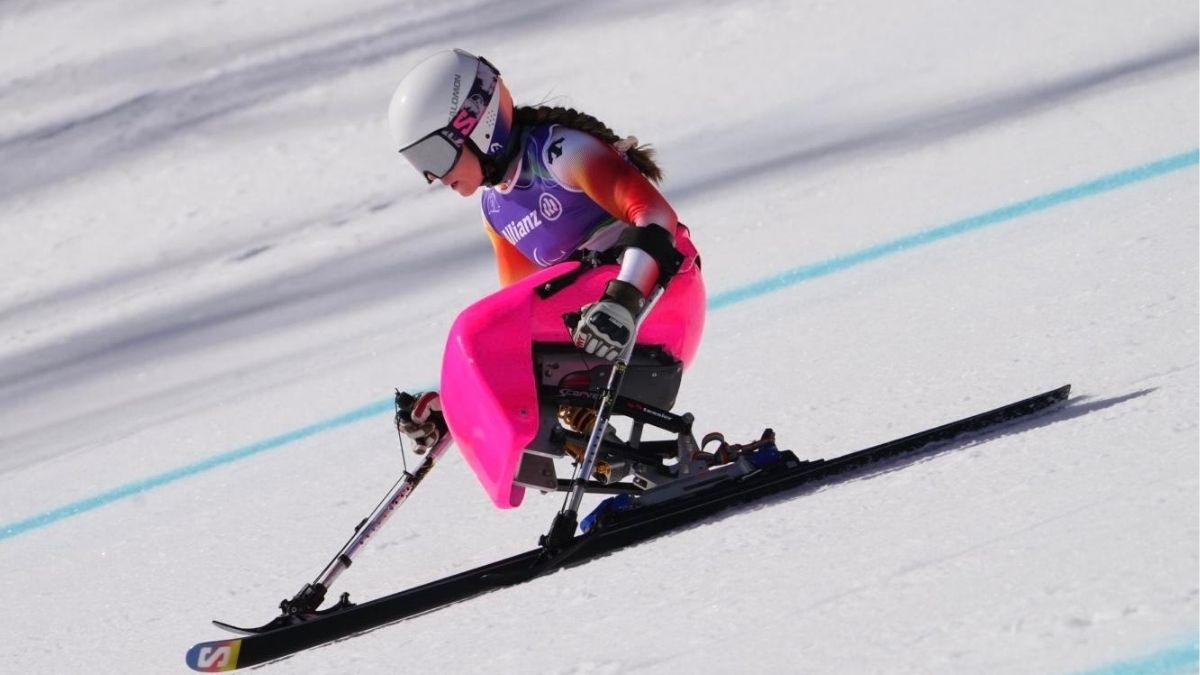 Audrey Pascual conquista el oro en el supergigante de lo Paralímpicos de Invierno