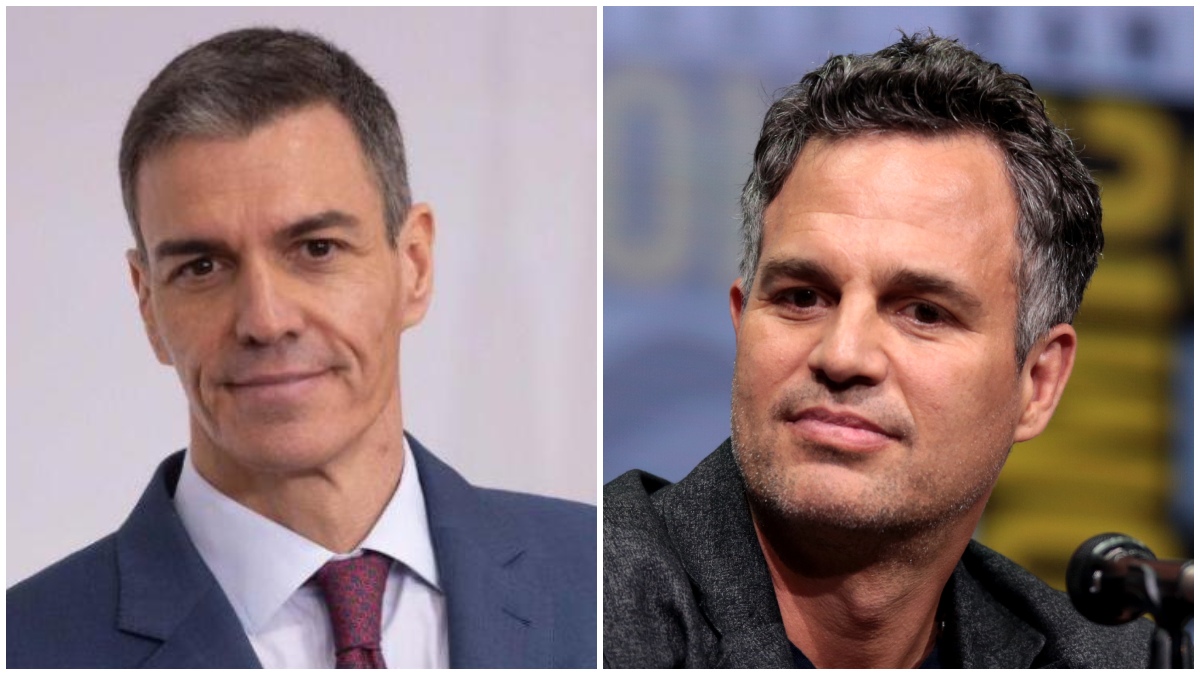 Mark Ruffalo, el actor que interpreta a Hulk, elogia a Pedro Sánchez: «Debería liderar la UE»