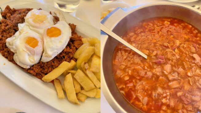 Así es el mejor menú de comida asturiana: picadillo, fabada, cachopo y más por 18 euros