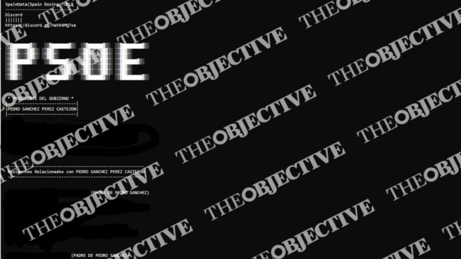 Un grupo de 'hackers' publica el DNI y el domicilio completo de los padres de Sánchez