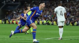 El Getafe asalta el Bernabéu y el Real Madrid se baja de LaLiga