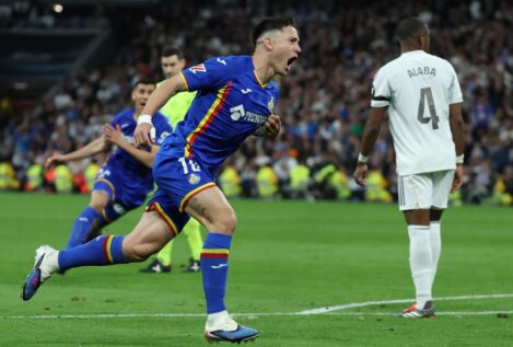 El Getafe asalta el Bernabéu y el Real Madrid se baja de LaLiga