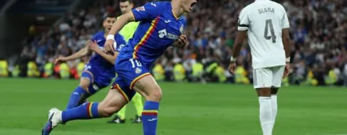 El Getafe asalta el Bernabéu y el Real Madrid se baja de LaLiga