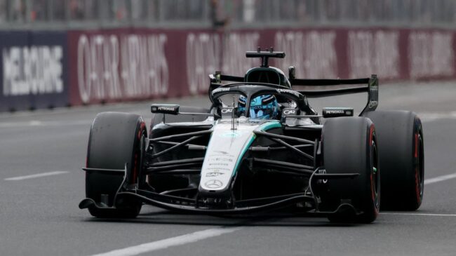 Russell lidera el dominio de Mercedes en el desastre de Alonso y Sainz en Australia