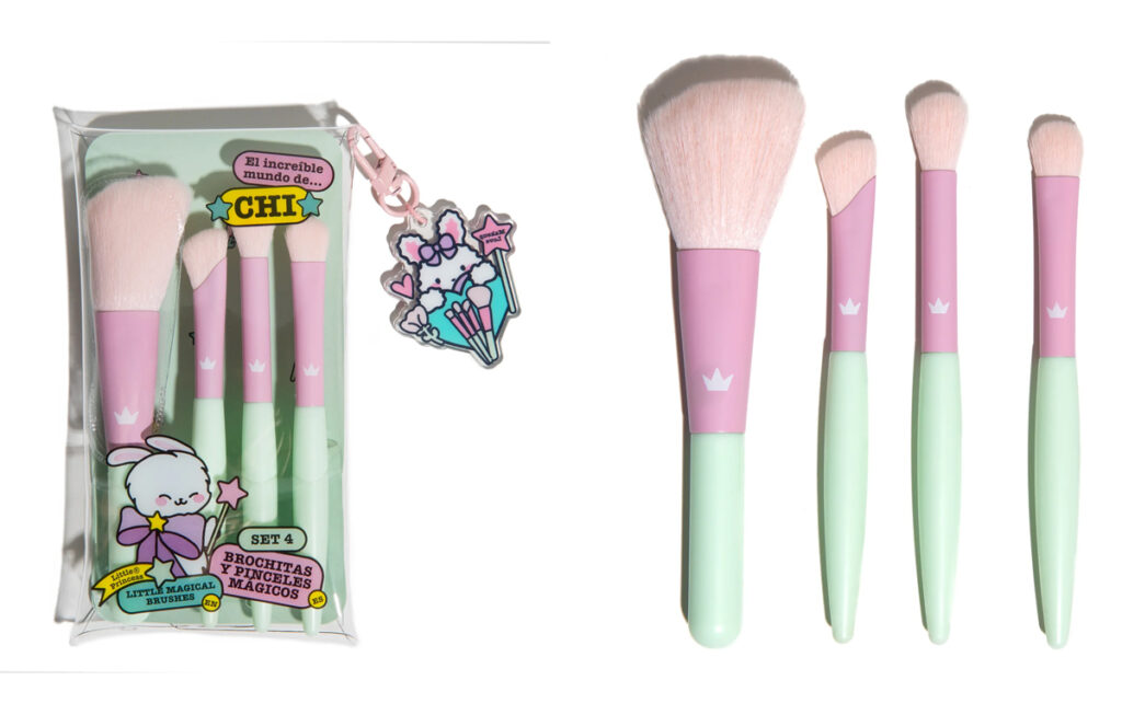 Set de brochas de maquillaje de CHI. (PVP: 4.99€ a la venta en Primor)