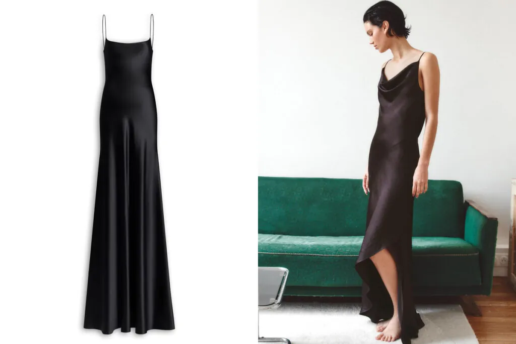 Slip dress de lujo y low cost