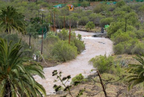 Aviso rojo por lluvias muy fuertes esta noche en el entorno de Santa Cruz de Tenerife